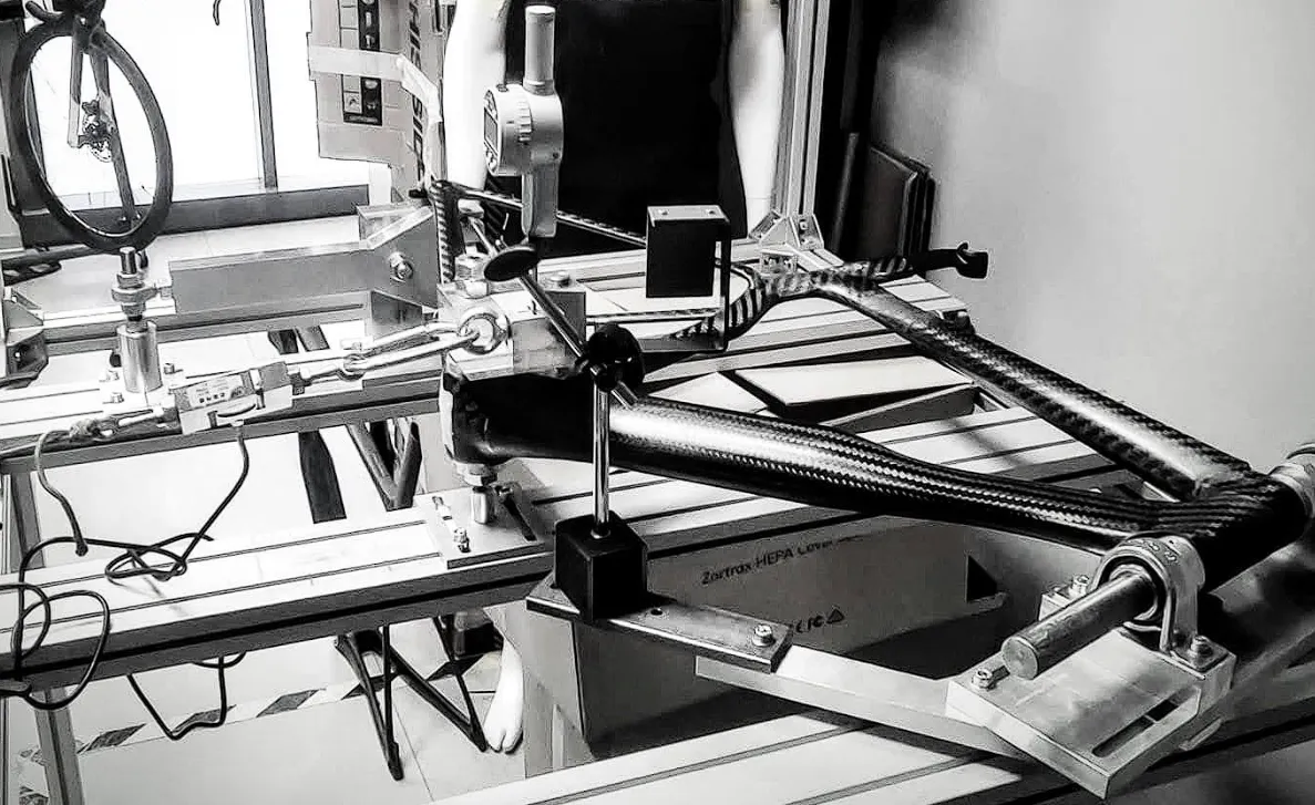 In house Gregario frame stiffness testing